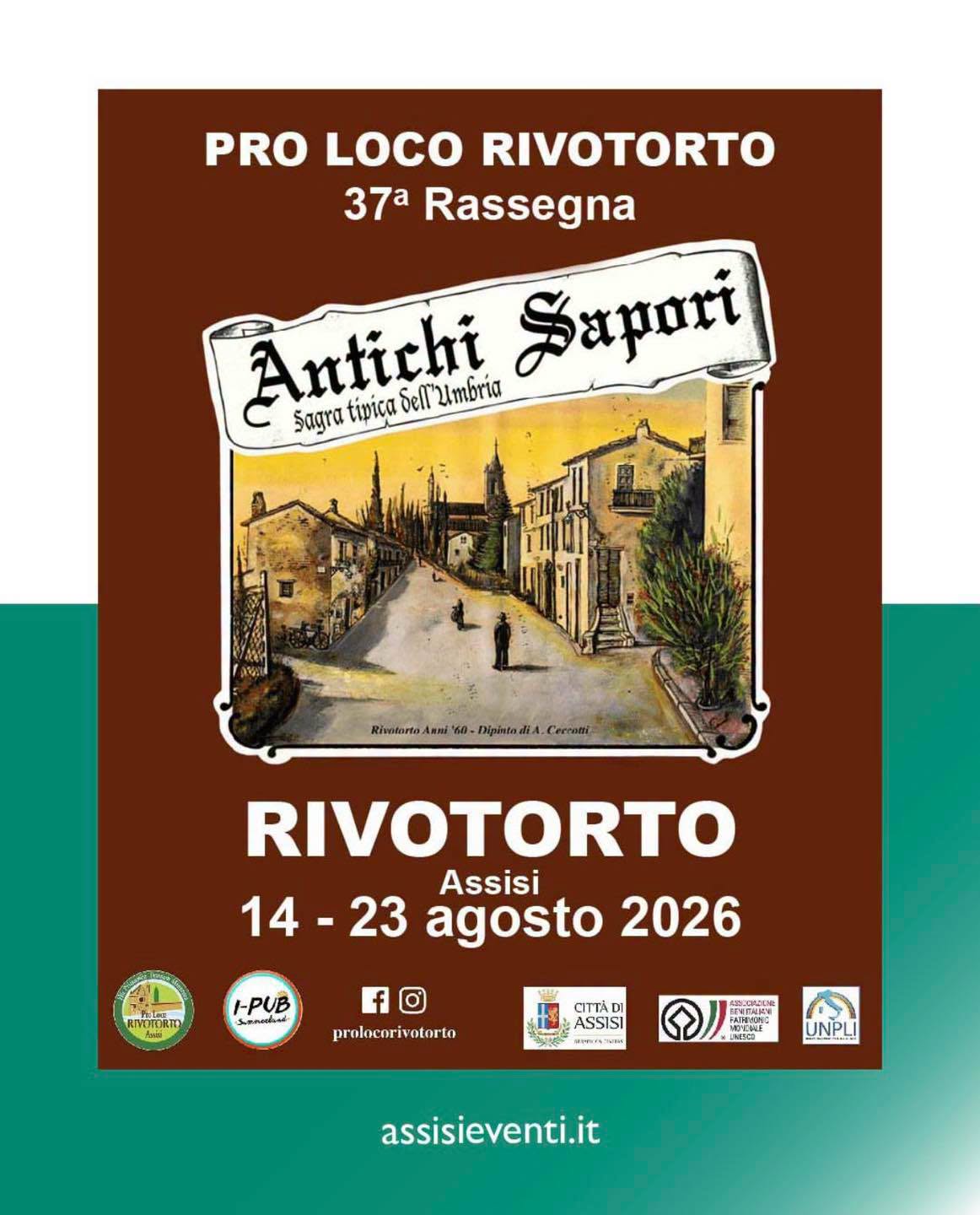 Affiche de 37ª Rassegna Antichi Sapori