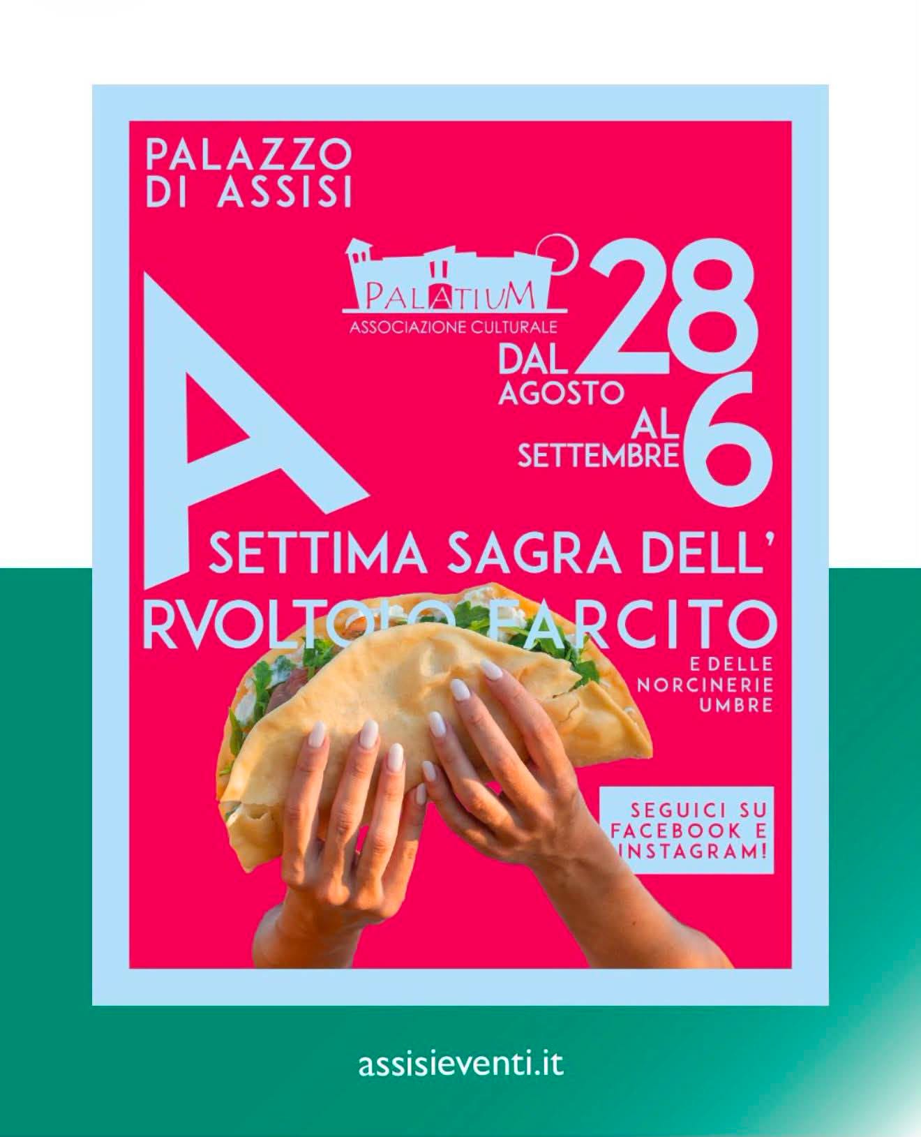 Affiche de Settima Sagra dell'Arvoltolo Farcito e delle Norcinerie Umbre