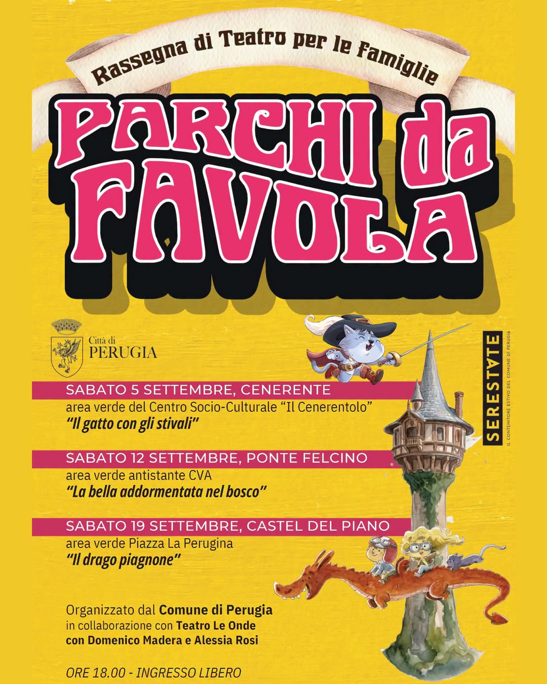 Plakat von Parchi da Favola: Il gatto con gli stivali