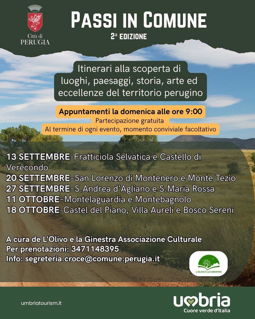 Plakat von PASSI IN COMUNE - 2ª EDIZIONE