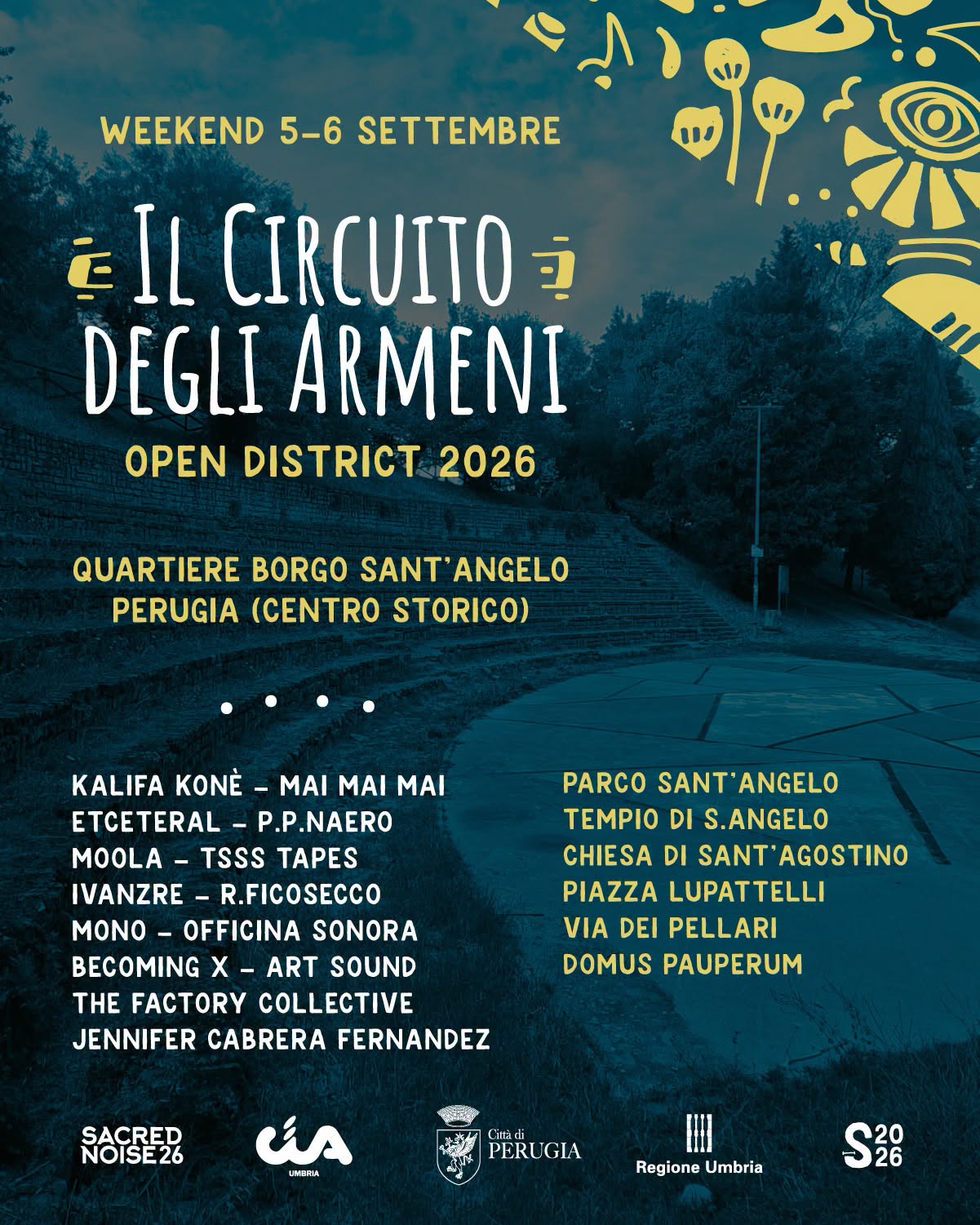Plakat von Il Circuito degli Armeni - Open District 2026