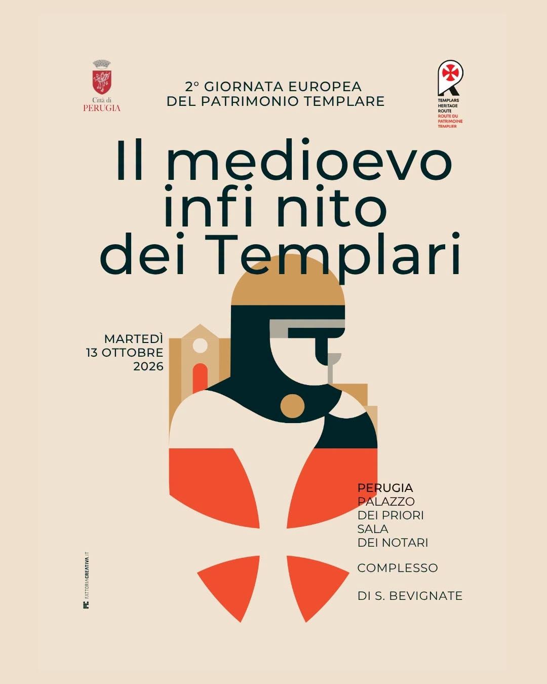 Plakat von 2° Giornata Europea del Patrimonio Templare