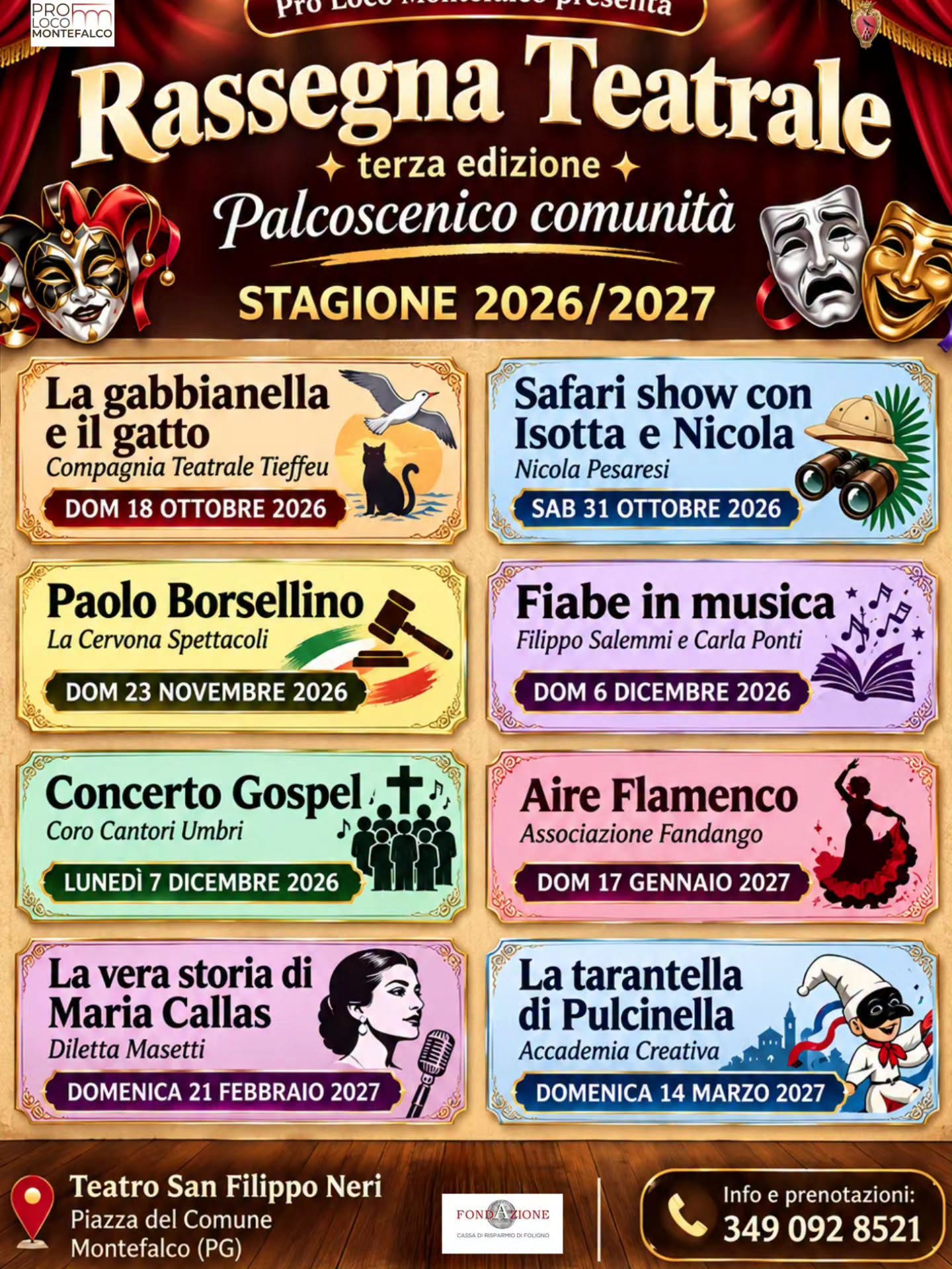 Plakat von La vera storia di Maria Callas