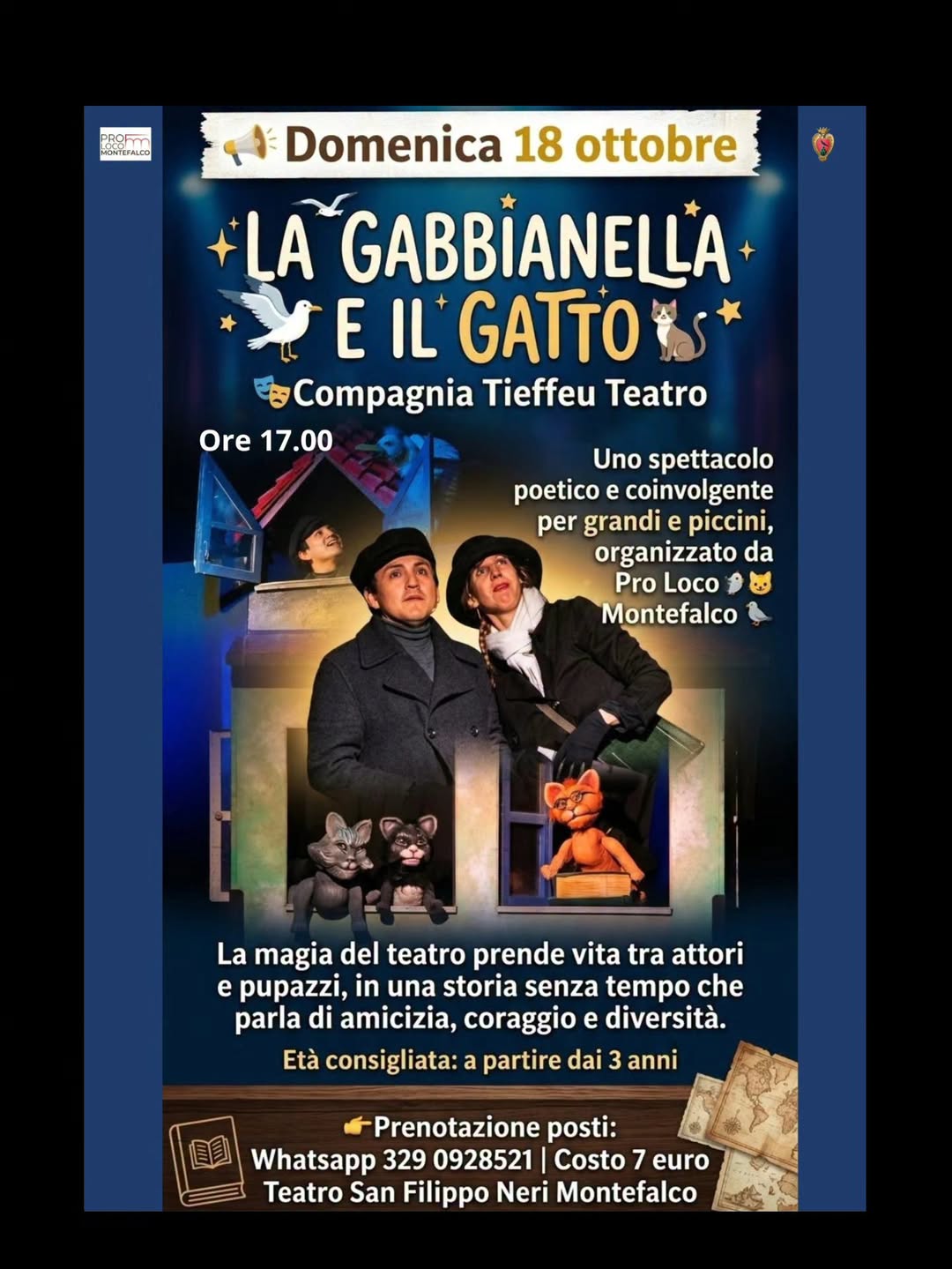 Plakat von La Gabbianella e il Gatto