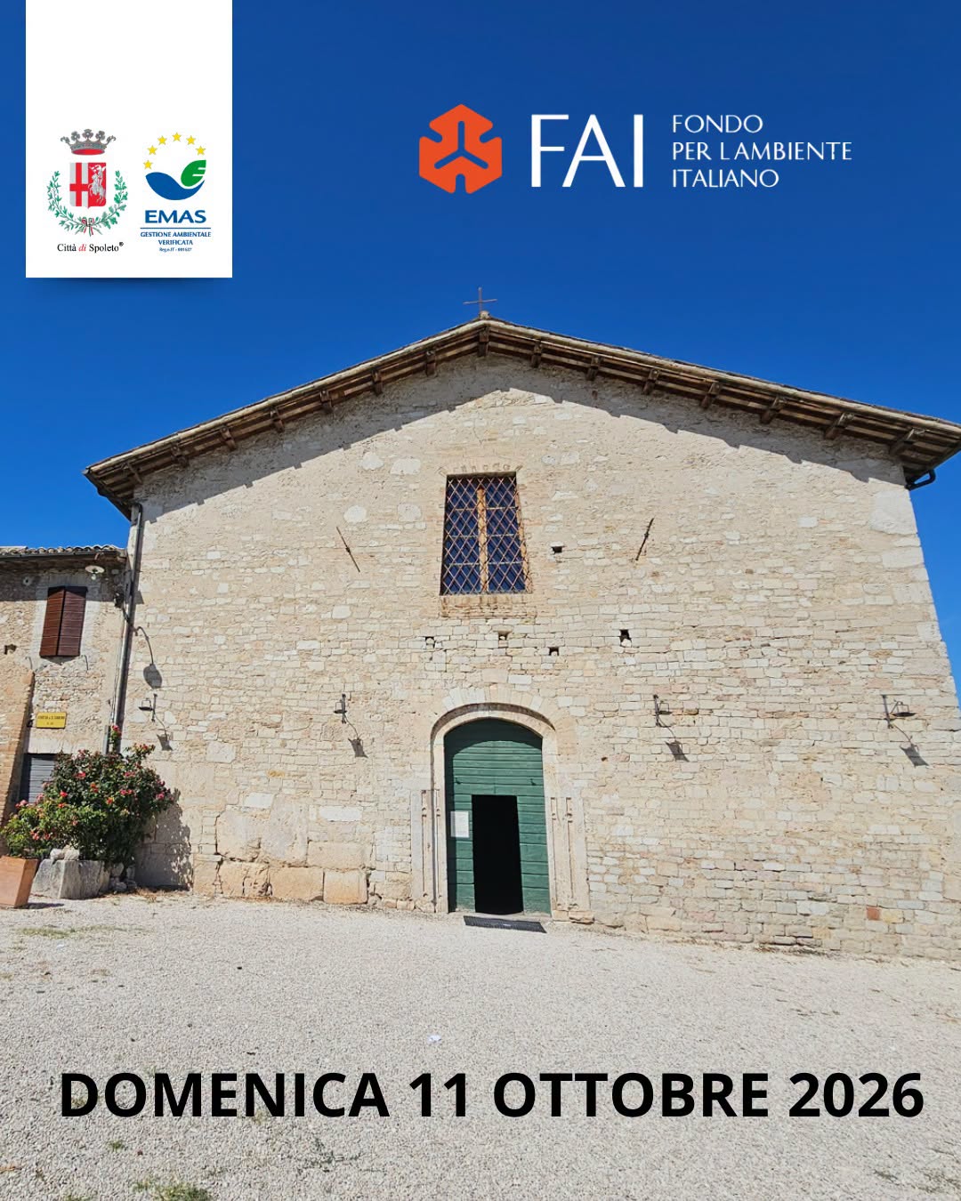 Plakat von Giornate FAI d'Autunno a Spoleto