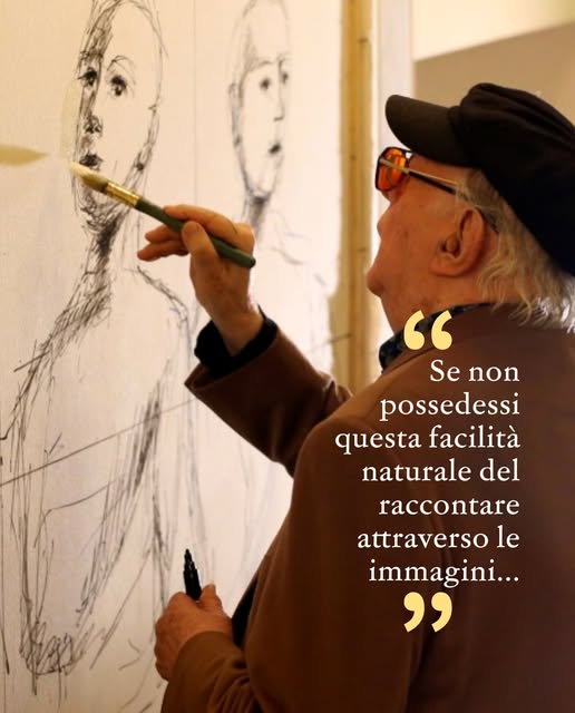 Plakat von Dario Fo Pittore - Lu Santo jullare Francesco