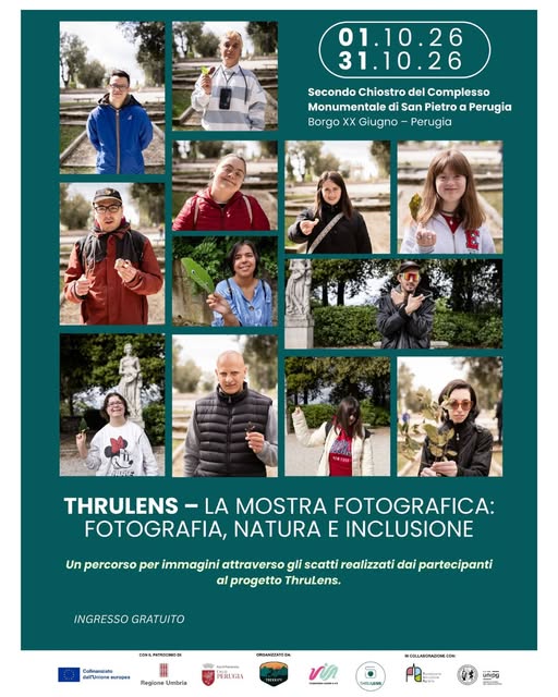 Plakat von THRULENS – LA MOSTRA FOTOGRAFICA: FOTOGRAFIA, NATURA E INCLUSIONE