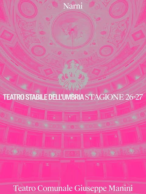 Plakat von Stagione 2026/2027 del Teatro Comunale Giuseppe Manini